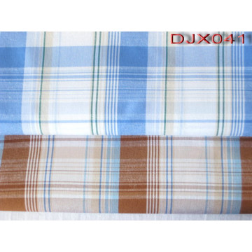 Checks Yarn Dyed Fabric Shirting Djx041